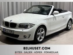 Vit Begagnad 2013 BMW 118 Cabriolet Advantage Cab | 109 000 kr