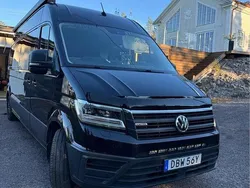 Svart Begagnad 2019 VW Crafter Van | 499 000 kr