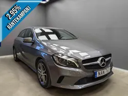 Mörkgrå (grå) Begagnad 2016 Mercedes A180 Progressive Halvkombi | 174 900 kr (Lite dyr)