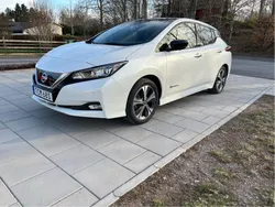 Vit Begagnad 2019 Nissan Leaf Tekna Halvkombi | 139 000 kr (Bra pris)