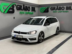 Vit Begagnad 2016 VW Golf VII R-line Kombi | 119 900 kr (Marknadspris)