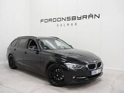 Svart Begagnad 2014 BMW 320 Sport Line Kombi | 109 800 kr (Bra pris)