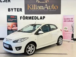 Vit Begagnad 2007 Mazda 2 Inclusive Halvkombi | 33 900 kr (Marknadspris)