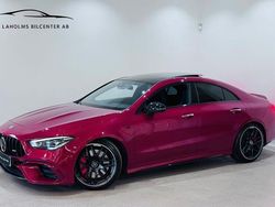 Röd Begagnad 2022 Mercedes CLA45 AMG AMG Sportkupé | 579 900 kr (Lite dyr)