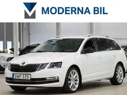 Vit Begagnad 2018 Skoda Octavia Kombi | 179 400 kr (Marknadspris)