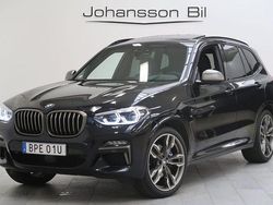 Svart Begagnad 2021 BMW X3 SUV | 599 900 kr