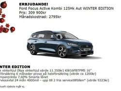 Begagnad 2023 Ford Focus Active Kombi | 309 900 kr