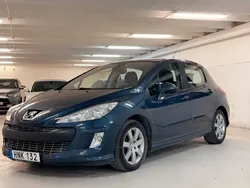 Mörkblå Begagnad 2008 Peugeot 308 Halvkombi | 53 000 kr (Lite dyr)