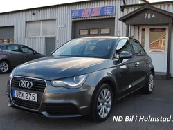 Grå Begagnad 2014 Audi A1 Sportback Sport Halvkombi | 98 900 kr (Marknadspris)