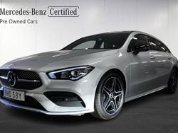 Silver Begagnad 2023 Mercedes CLA200 Shooting Brake AMG Kombi | 324 000 kr (Marknadspris)