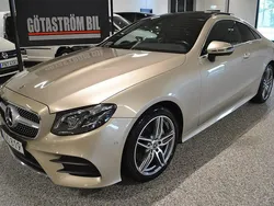 Silver Begagnad 2018 Mercedes E220 AMG line Sportkupé | 395 000 kr (Bra pris)