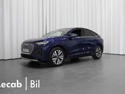 Navarrablå metallic Begagnad 2022 Audi Q4 Sportback e-tron Proline SUV | 414 500 kr (Marknadspris)