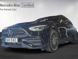 Svart Begagnad 2022 Mercedes C220 AMG Kombi | 459 900 kr (Lite dyr)