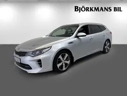 Grå Begagnad 2016 Kia Optima 2 Kombi | 179 900 kr (Marknadspris)