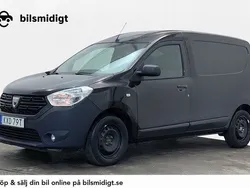 Svart Begagnad 2021 Dacia Dokker Express Van | 104 900 kr (Bra pris)