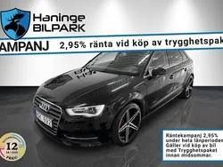 Svart Begagnad 2013 Audi A3 Attraction Halvkombi | 119 900 kr (Lite dyr)