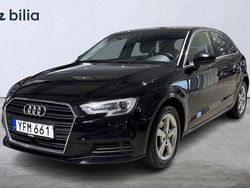 Svart Begagnad 2016 Audi A3 Sportback Proline Halvkombi | 129 900 kr (Marknadspris)