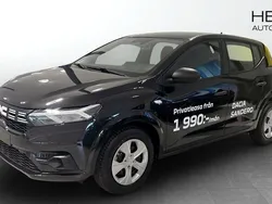 Svart (black) Ny 2025 Dacia Sandero Essentiel Halvkombi | 200 700 kr (Marknadspris)