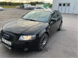 Svart Begagnad 2006 Audi A3 Sportback Halvkombi | 65 000 kr (Marknadspris)