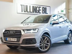 Silver Begagnad 2017 Audi Q7 S-Line SUV | 439 900 kr (Marknadspris)
