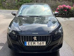 Svart Begagnad 2020 Peugeot 208 Active Halvkombi | 122 000 kr (Marknadspris)