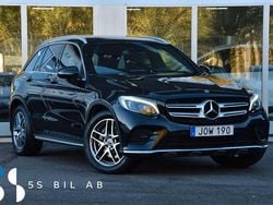 Svart Begagnad 2018 Mercedes GLC220 AMG SUV | 339 900 kr (Marknadspris)