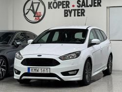 Vit Begagnad 2016 Ford Focus ST-Line Kombi | 89 900 kr (Lite dyr)