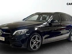 Svart Begagnad 2021 Mercedes C300e AMG line Sedan | 269 900 kr (Superpris)