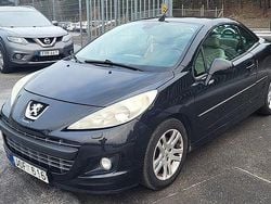 Svart Begagnad 2010 Peugeot 207 CC Cab | 49 900 kr (Bra pris)