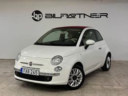 Vit Begagnad 2015 Fiat 500C Lounge Cab | 66 900 kr (Marknadspris)