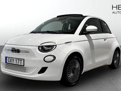 Vit (white) Begagnad 2022 Fiat 500e Icon Cab | 199 900 kr (Superpris)
