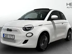 Vit (white) Begagnad 2022 Fiat 500e Icon Cab | 199 900 kr (Superpris)