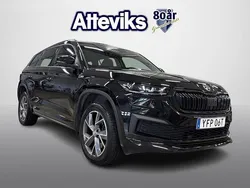 Svart Begagnad 2022 Skoda Kodiaq SportLine SUV | 419 800 kr (Marknadspris)