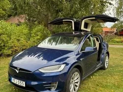 Blå Begagnad 2017 Tesla Model X SUV | 370 000 kr (Bra pris)