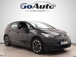 Mörkgrå (grå) Begagnad 2021 VW ID.3 Pro Performance Halvkombi | 224 500 kr (Marknadspris)