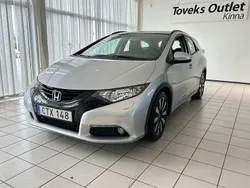 Silver Begagnad 2014 Honda Civic Sport Kombi | 79 900 kr (Marknadspris)