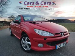 Röd Begagnad 2006 Peugeot 206 CC Cab | 19 900 kr