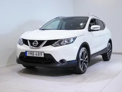 Vit Begagnad 2017 Nissan Qashqai Tekna SUV | 169 900 kr (Lite dyr)