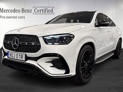 Vit Begagnad 2024 Mercedes GLE350 AMG Sportkupé | 969 000 kr
