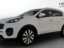 Vit (white) Begagnad 2017 Kia Sportage SUV | 139 900 kr (Marknadspris)