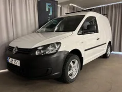 Vit Begagnad 2015 VW Caddy Minibuss | 99 900 kr (Marknadspris)