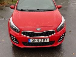 Röd Begagnad 2016 Kia Ceed Sportswagon GT-Line Kombi | 114 500 kr (Marknadspris)