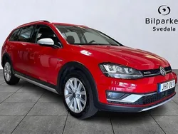Röd Begagnad 2016 VW Golf Alltrack Kombi | 159 900 kr (Lite dyr)