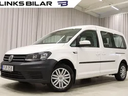 Vit Begagnad 2017 VW Caddy Maxi Life Life Minibuss | 199 900 kr (Lite dyr)