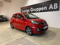 Röd Begagnad 2015 Kia Picanto Halvkombi | 54 900 kr (Marknadspris)
