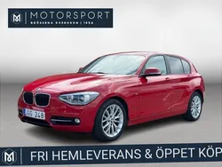 Röd Begagnad 2013 BMW 116 Sport Line Halvkombi | 119 900 kr (Lite dyr)