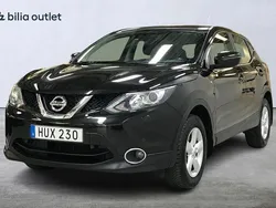 Svart Begagnad 2015 Nissan Qashqai Acenta SUV | 109 900 kr