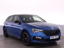 Blå Begagnad 2022 Skoda Scala Monte Carlo Halvkombi | 229 000 kr (Marknadspris)