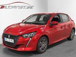 Röd Begagnad 2021 Peugeot 208 Active Halvkombi | 139 900 kr (Bra pris)