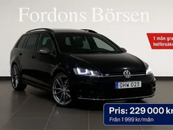 Begagnad 2017 VW Golf VII R Kombi | 229 000 kr (Marknadspris)